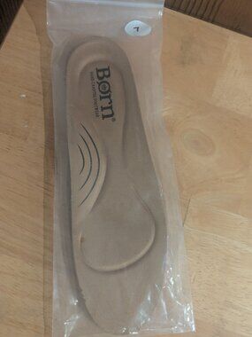 Born Hand Crafted Footwear Comfort Replacement Shoe Inserts Insole-Women's 7